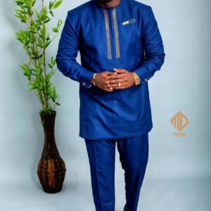 Boubou “PRESTIGE AZUR” – Sur mesure