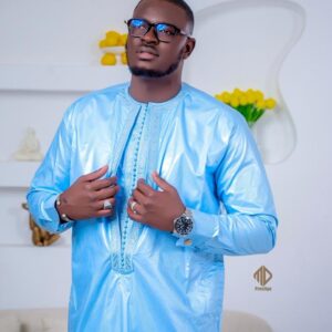 Grand Boubou Long Double Batt – 2 Pièces